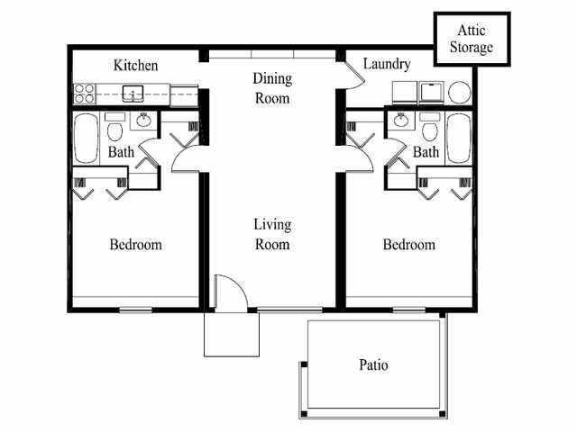2 Bed 2 Bath - Indian Ridge