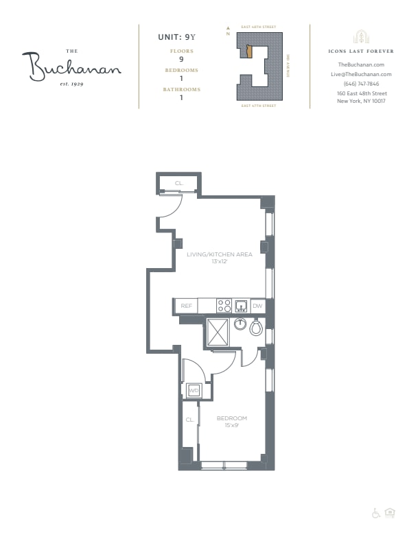 Floorplan - The Buchanan