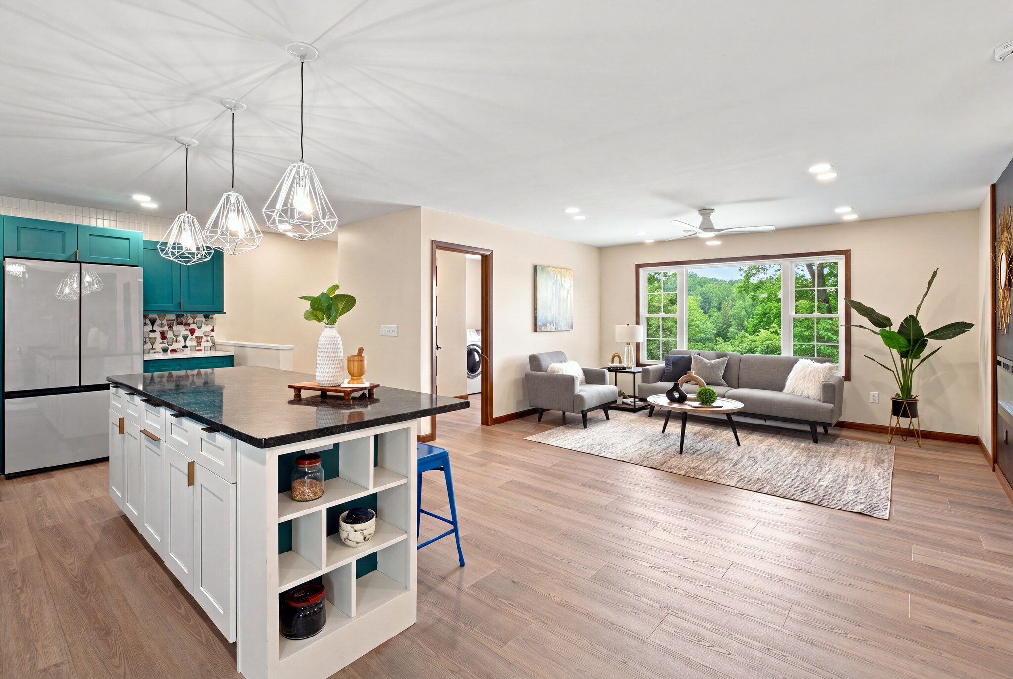 plenty of storage on island - 9227 Amos Road