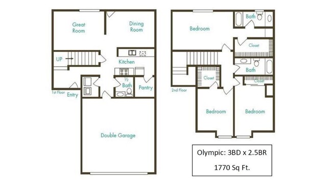 Floorplan - Townhomes at Mountain View