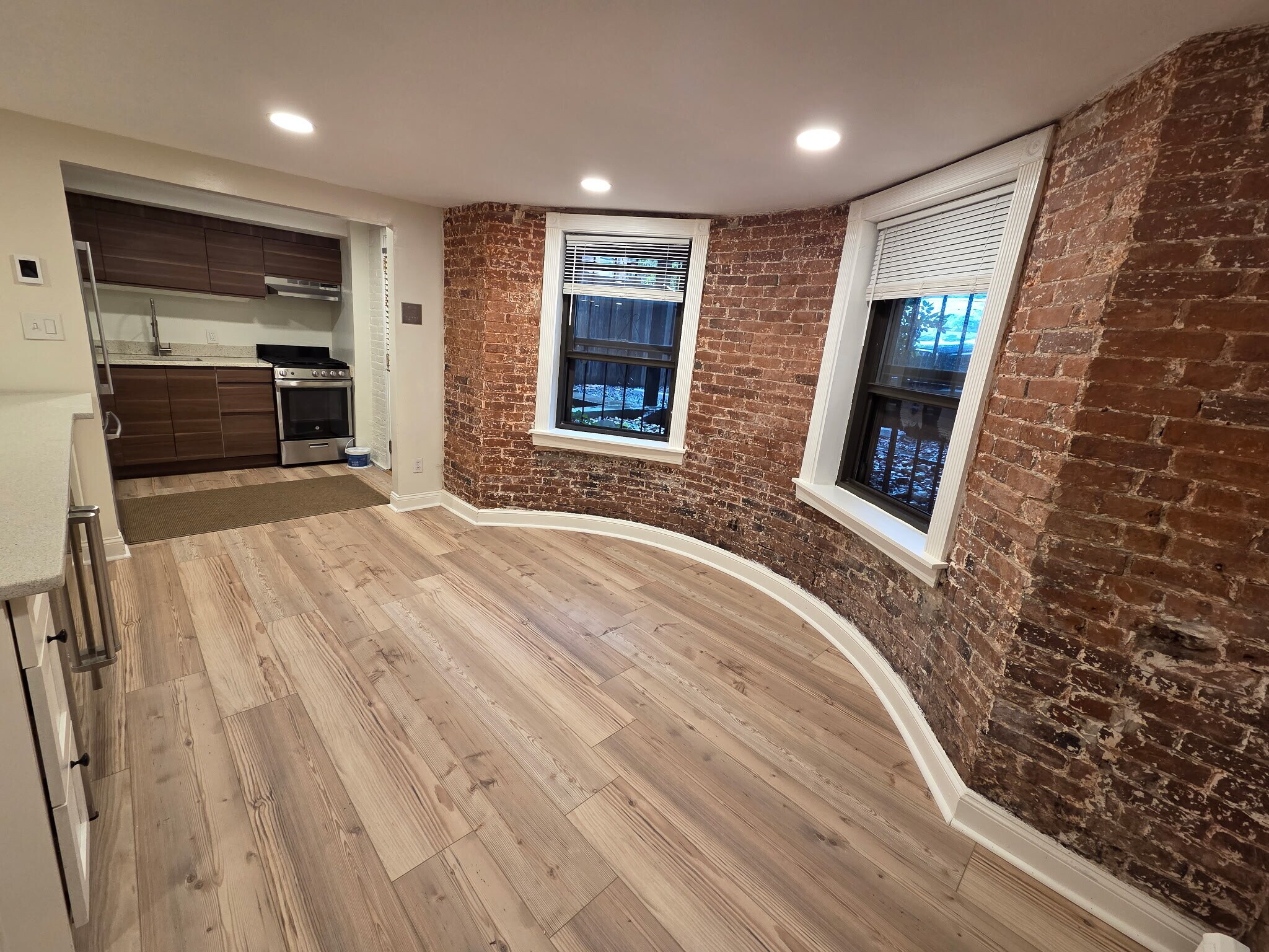 Dining Area with Windows - 482 Columbus Ave
