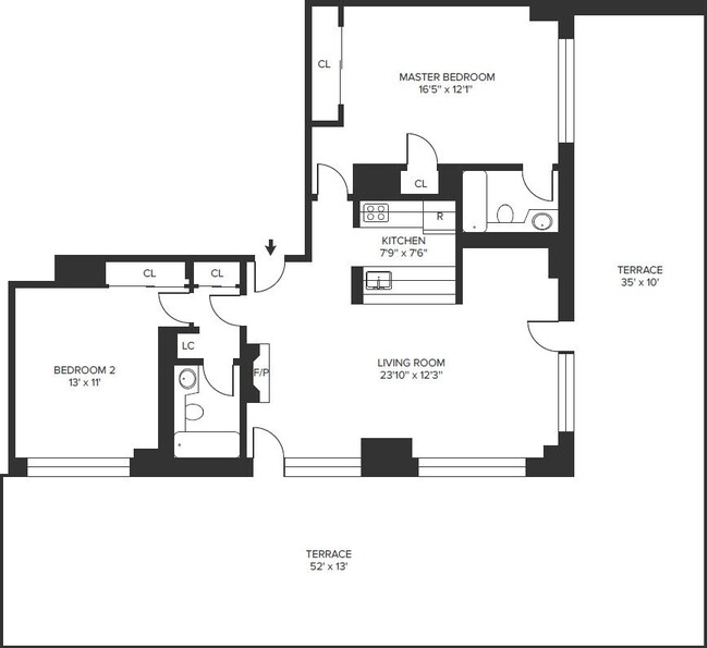 Floorplan - The Ellington