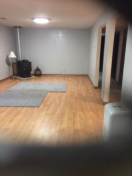 Pellet fireplace - 7230 Fox Meadow Dr NE