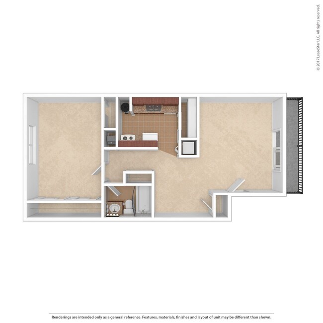 Floorplan - Country Club Apartments