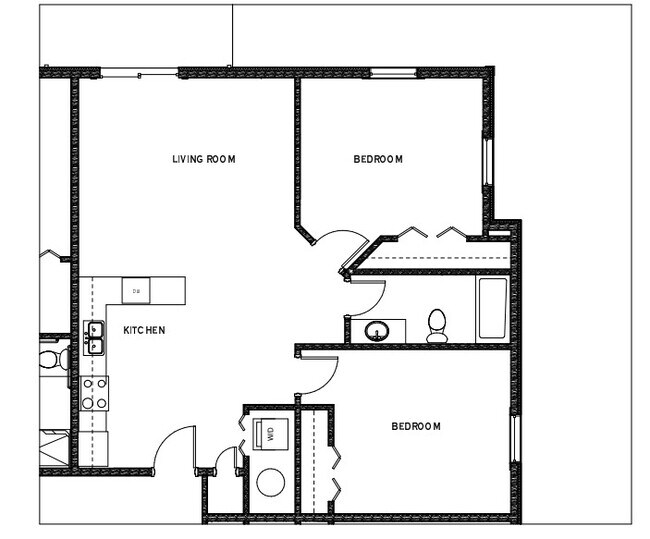Floorplan - 2601 Airport Rd