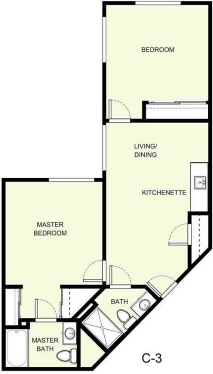 Floorplan - The Bonaventure