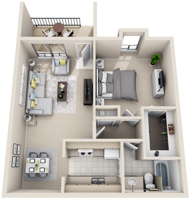 Large 1 BR.png - Falls of Maplewood Apartments