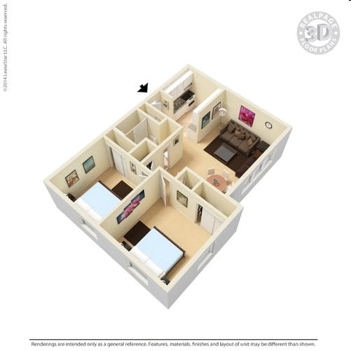 2BR/1BA - Lakeview