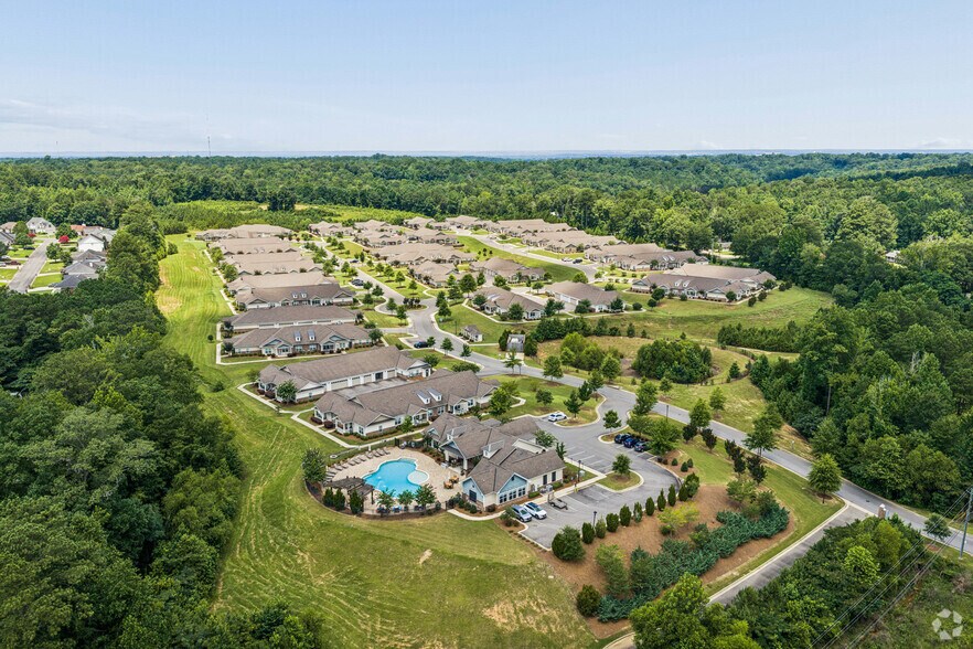 Aerial Context - Beacon Place Tuscaloosa