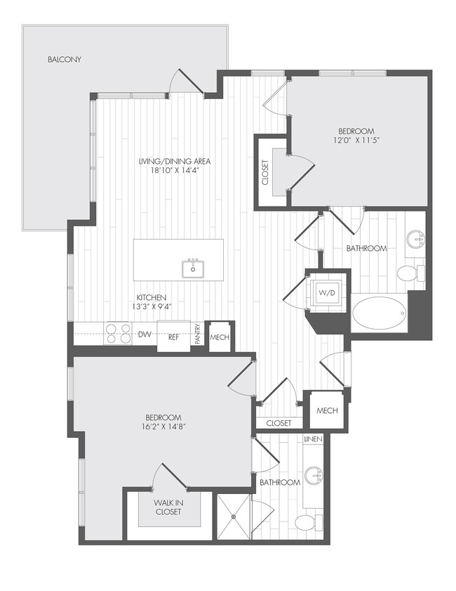 Floorplan - Windsor Marina Bay Apartments