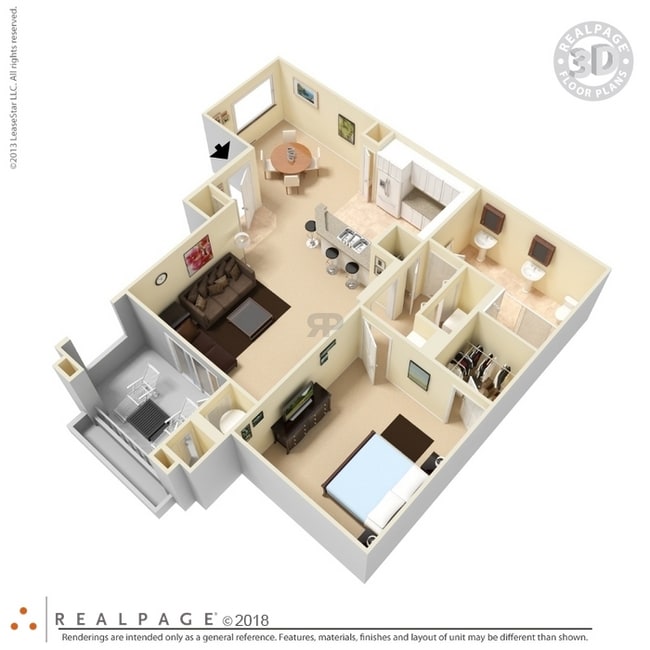 1 bed 850 sq ft.jpg - Canon de Arrowhead