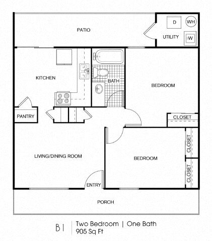 Floorplan - The Cottages at Twin Lakes