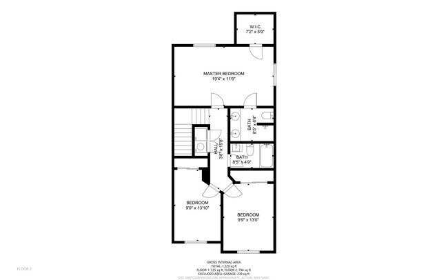 Floorplan - Fruitvale Townhomes