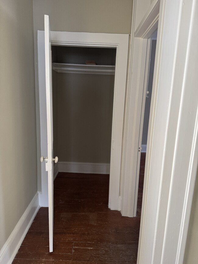 Hall closet - 116 Goldsborough St