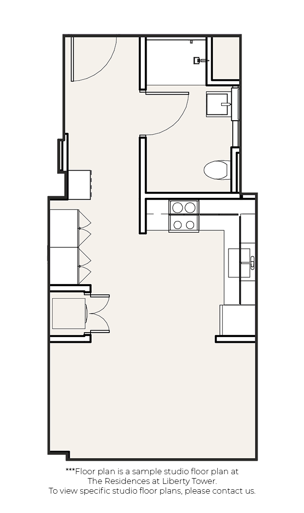 Floorplan - Liberty Tower Residences