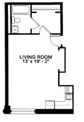 Studio - Vue at 3rd Street