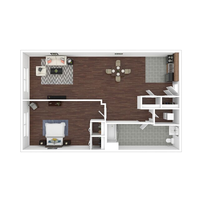 Floorplan - The View at 62nd