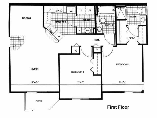 2BR/2BA - Columbia Woods Apartments