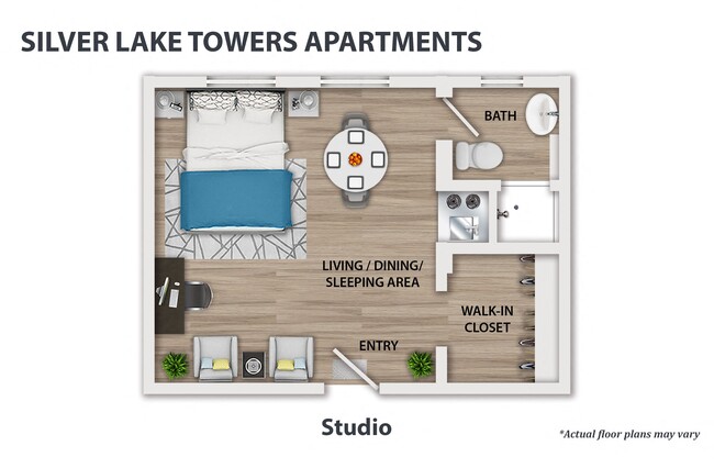 Floorplan - Silver Lake Towers