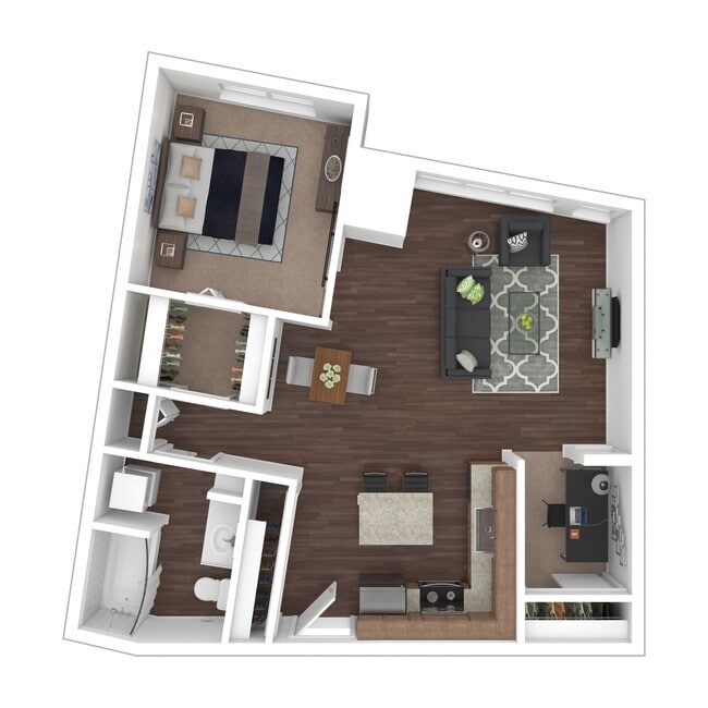 Floorplan - 2626 South Side Flats