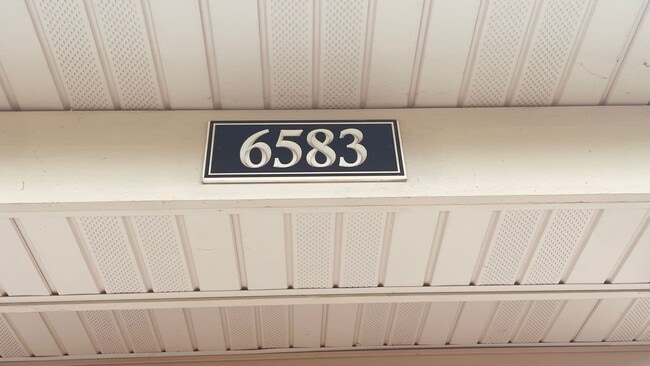 Front Number - 6583 Linwood Drive