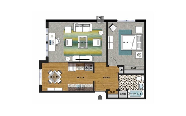 Floorplan - Pleasant Ave Apartments