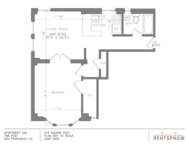 Floorplan - 798 Post