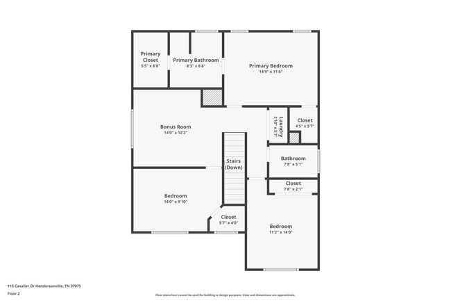 FloorPlan_Level2 - 115 Cavalier Dr