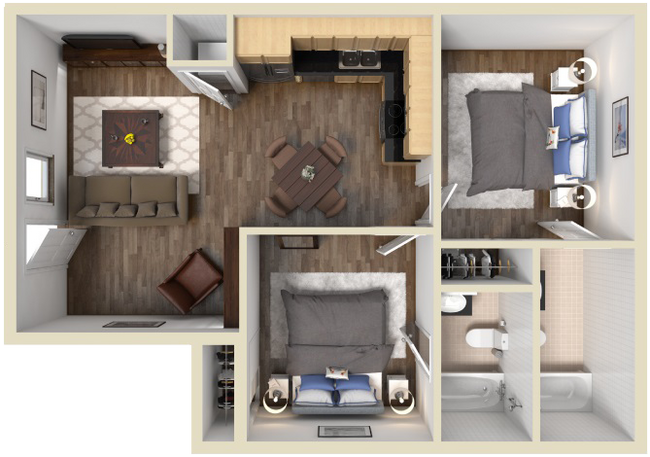 Floorplan - GASLIGHT VILLAGE