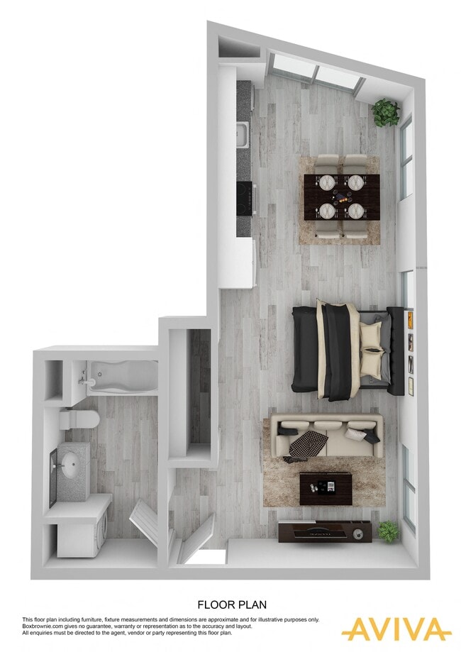 Floorplan - AVIVA Apartments