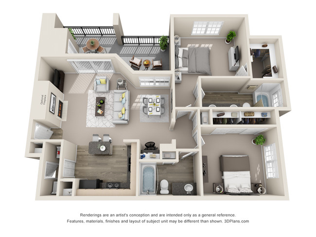 Floorplan - Legends on the Green Apartments