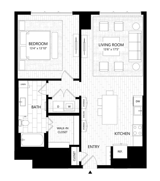 Floorplan - The Everett Nashville Yards