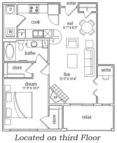 Floorplan - Mansions at Timberland