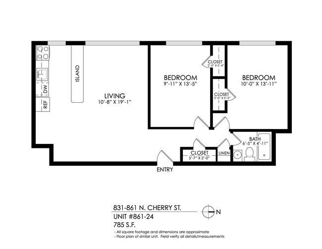 Floorplan - 831-861 Cherry