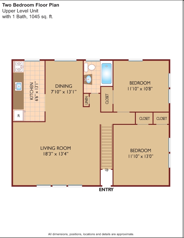 2BR/1BA - West End Gardens