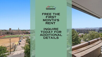Building Photo - $1,670.95 with Free the first month's rent, 1 Bed - 1 Bath, Condo in Denver with Washer and Dryer!