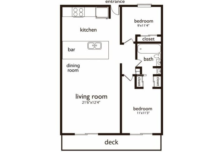 2 Bedroom D - Oak Creek