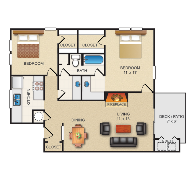 Floorplan - Avistar On The Hills