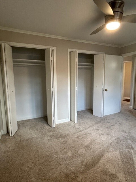 Bedroom closets - 825 Daniels St