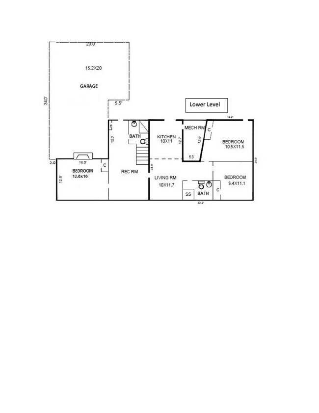 Building Photo - Large Duplex home with giant deck, parking, in quiet neighborhood, Available in June