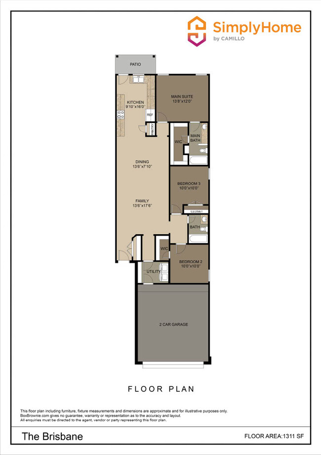 Brisbane Floorplan - Silver Springs