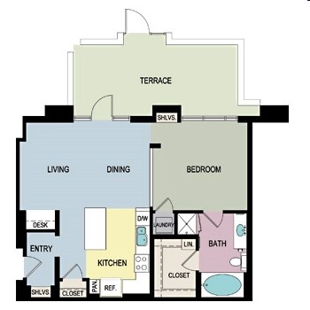 1BR/1BA - 717 Olympic