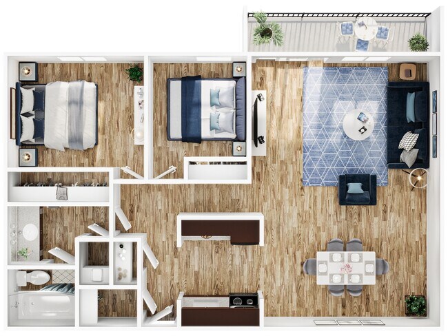 2x1 - Aviator Apartments