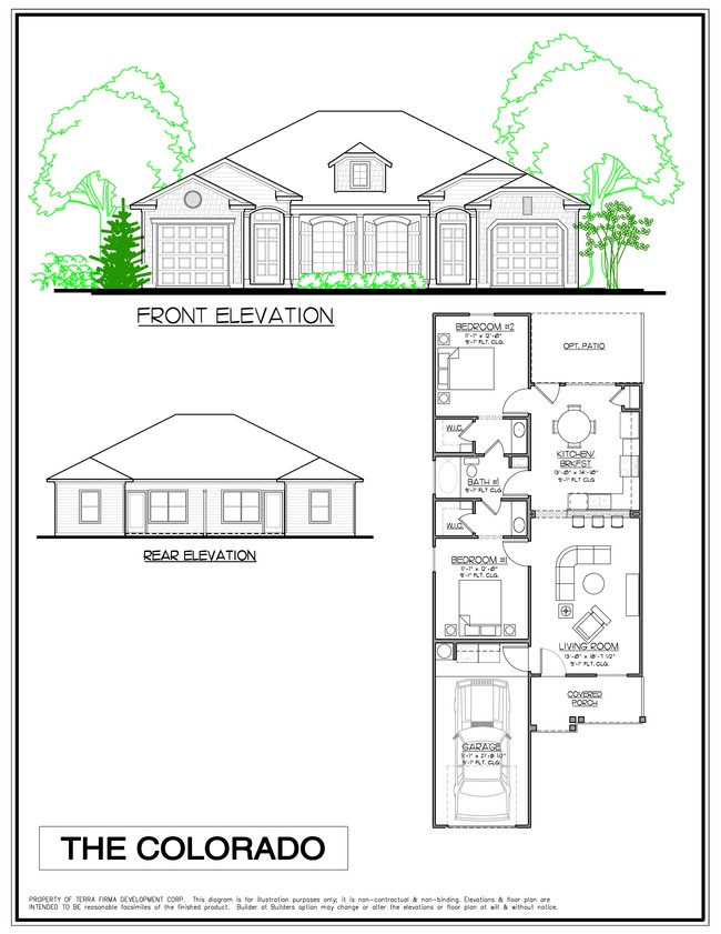 Floorplan - Woodgate Townhomes