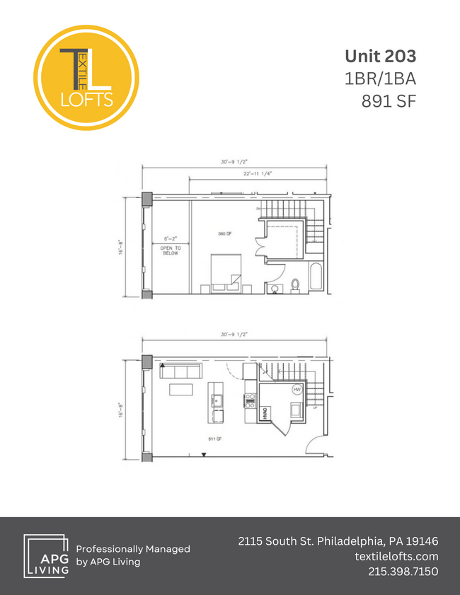 Floorplan - Textile Lofts