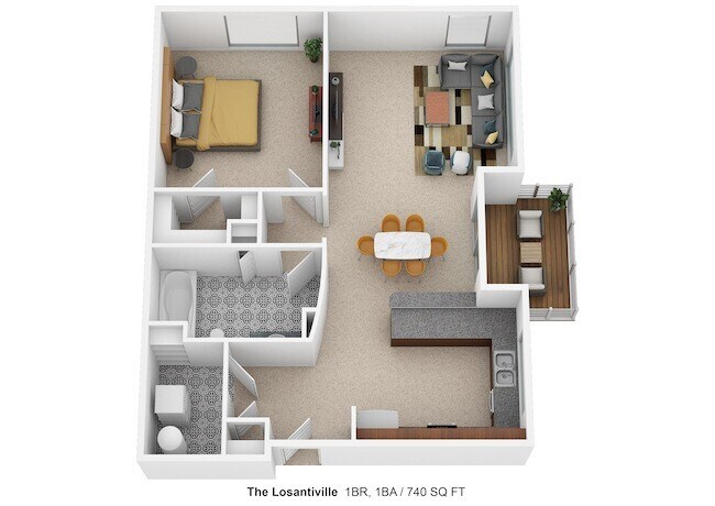 Floorplan - DeSales Flats Apartments*