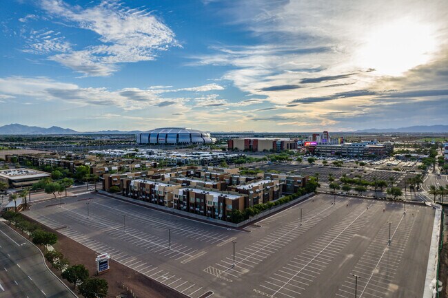 Aerial Photo - The Quarter at Westgate