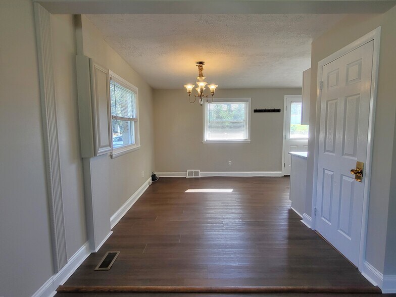 Dining room view from living room - 1429 Virginia Ave