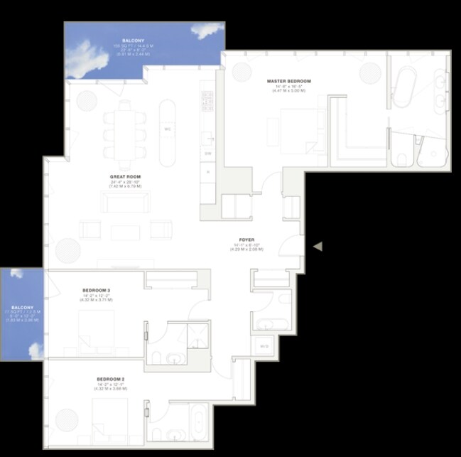3BR/3.5BA - 56 Leonard St