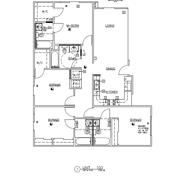 Floorplan - Blackburn La Cienega by Wiseman